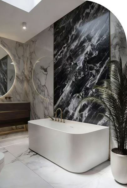 Marble-Look Wall panels