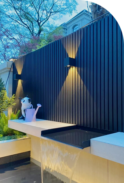 Outdoor Slatted Wall Panels