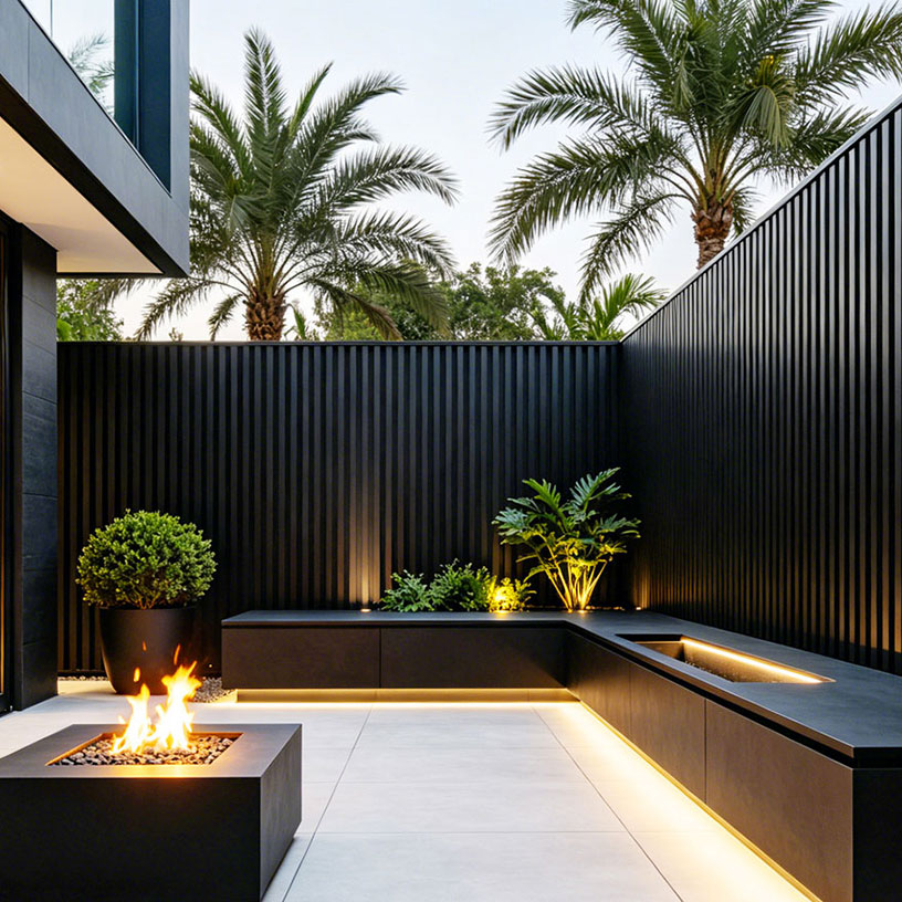 Outdoor grating board